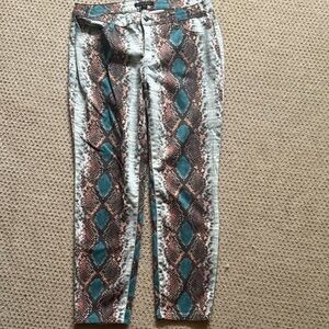 Boston Proper NWOT snakeskin pants